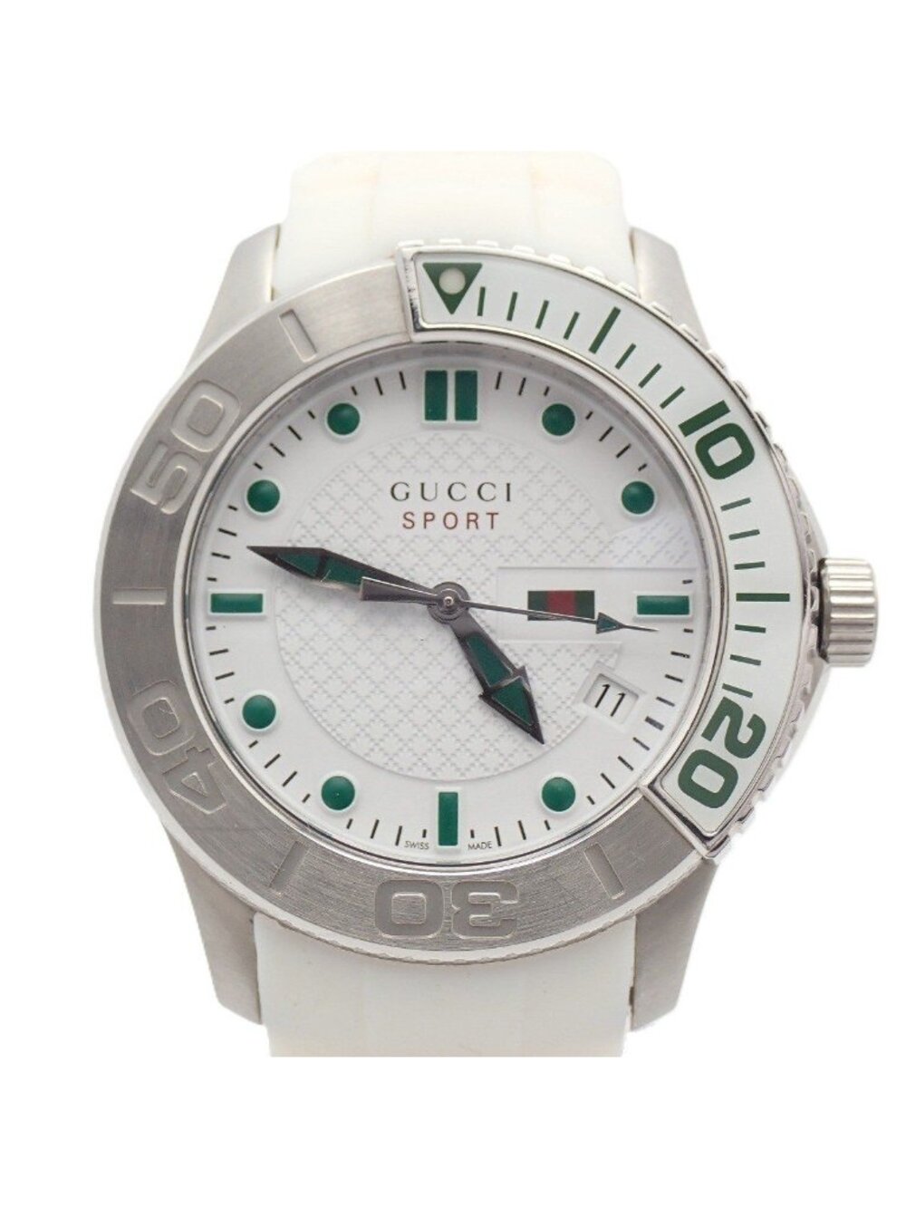 Gucci 126.2 G-Timeless Sports Diver Shape 100 M Water Resistance Quartz Watch